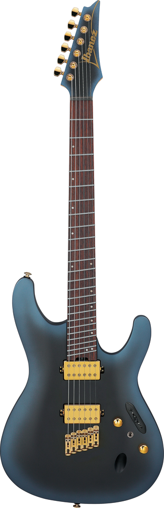 Ibanez SML721 MAM 7 String Electric Guitar - Midnight Arctic Ocean Matte-ELECTRIC GUITAR-Joondalup Music Centre