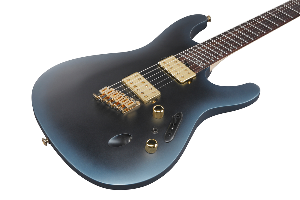 Ibanez SML721 MAM 7 String Electric Guitar - Midnight Arctic Ocean Matte-ELECTRIC GUITAR-Joondalup Music Centre