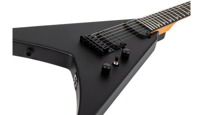 Spira V-400-MBK Electric Guitar - Satin Black
