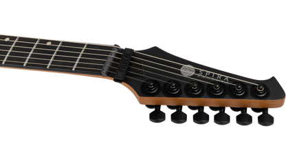 Spira V-400-MBK Electric Guitar - Satin Black