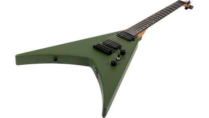 Spira V-400-MGR Electric Guitar - Satin Green