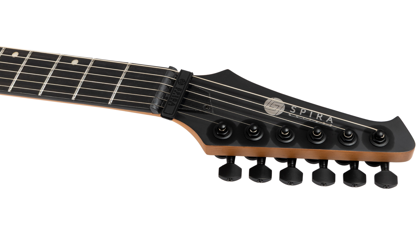Spira V-400-MGR Electric Guitar - Satin Green