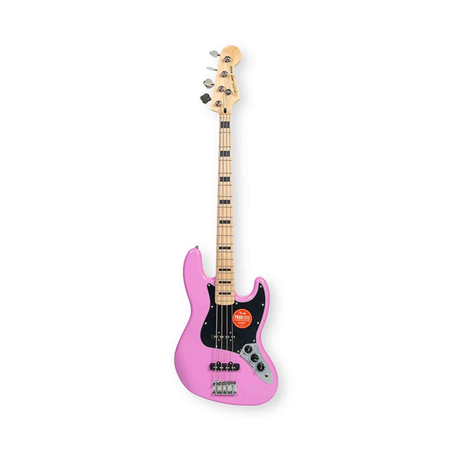 Squier Limited Edition Affinity Series Active Jazz Bass - Flash Pink