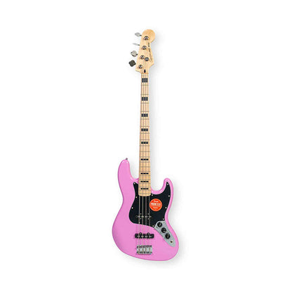 Squier Limited Edition Affinity Series Active Jazz Bass - Flash Pink