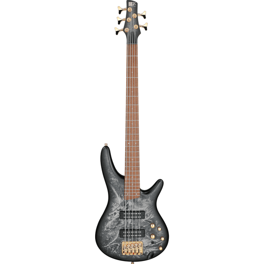 Ibanez SR305EDXBZM 5 String Electric Bass - Black Ice Frozen Matte