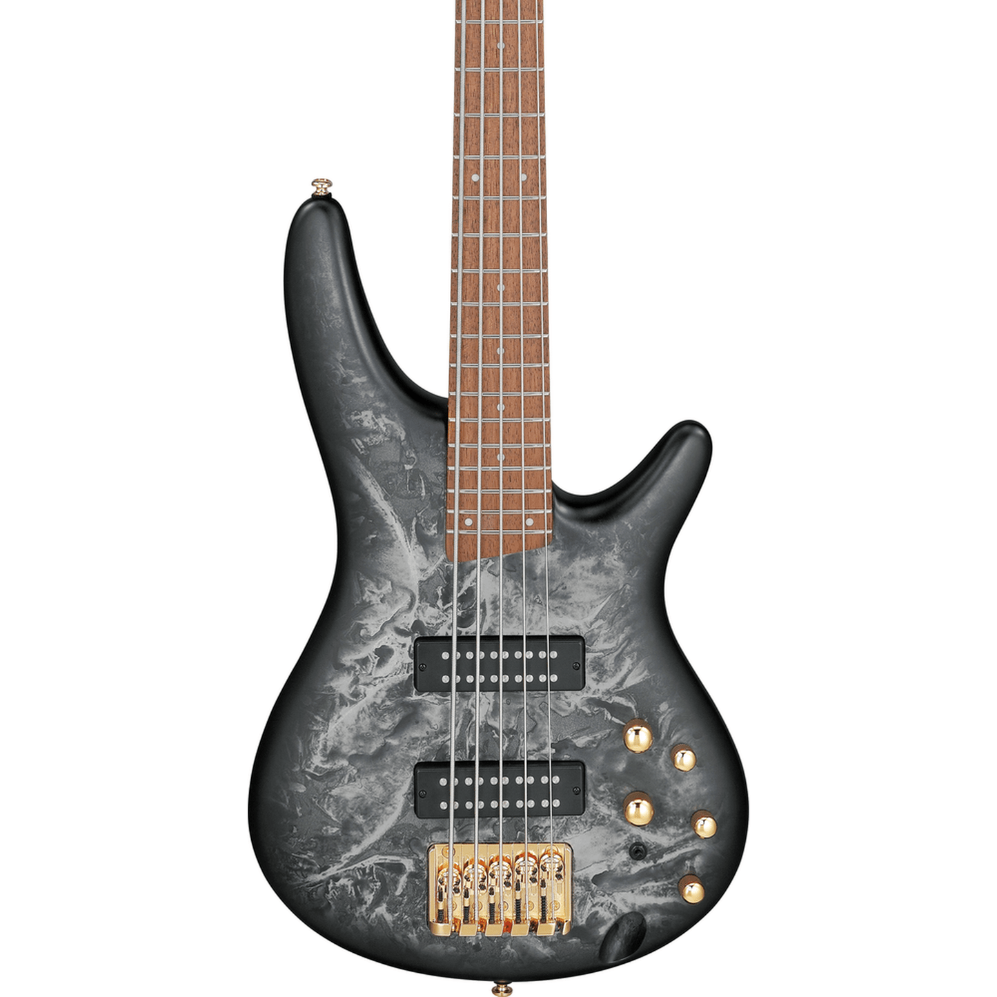 IBANEZ SR305EDXBZM 5 String Electric Bass - Black Ice Frozen Matte