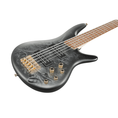 IBANEZ SR305EDXBZM 5 String Electric Bass - Black Ice Frozen Matte