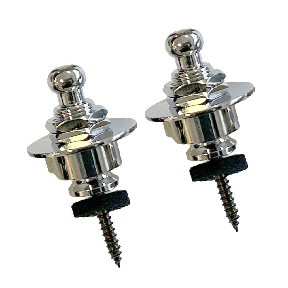 GT Schaller Style Strap Lock Set in Chrome Finish