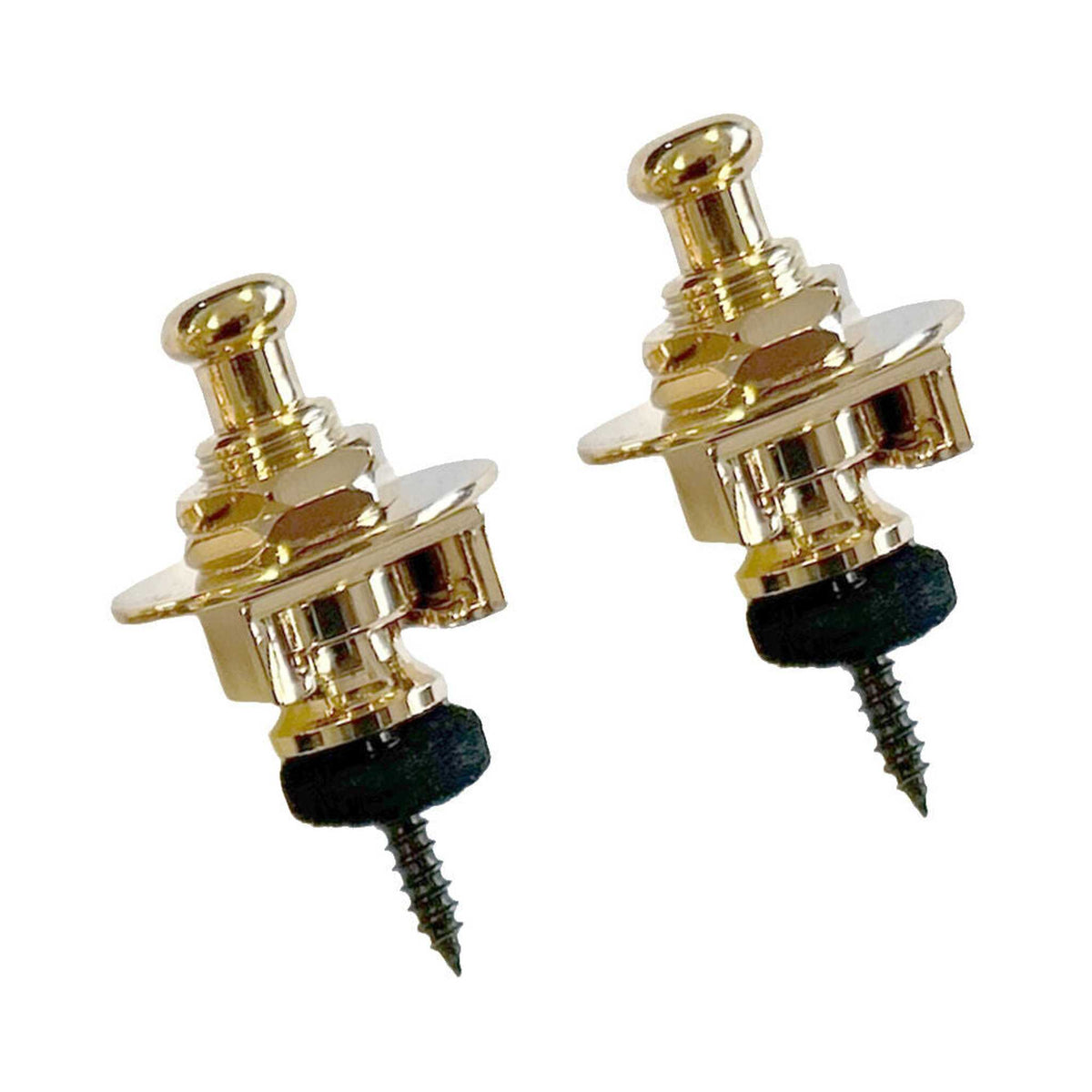 GT Schaller Style Strap Lock Set in Gold Finish