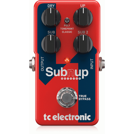 TC Electronic Sub 'N' Up Octaver Effects Pedal