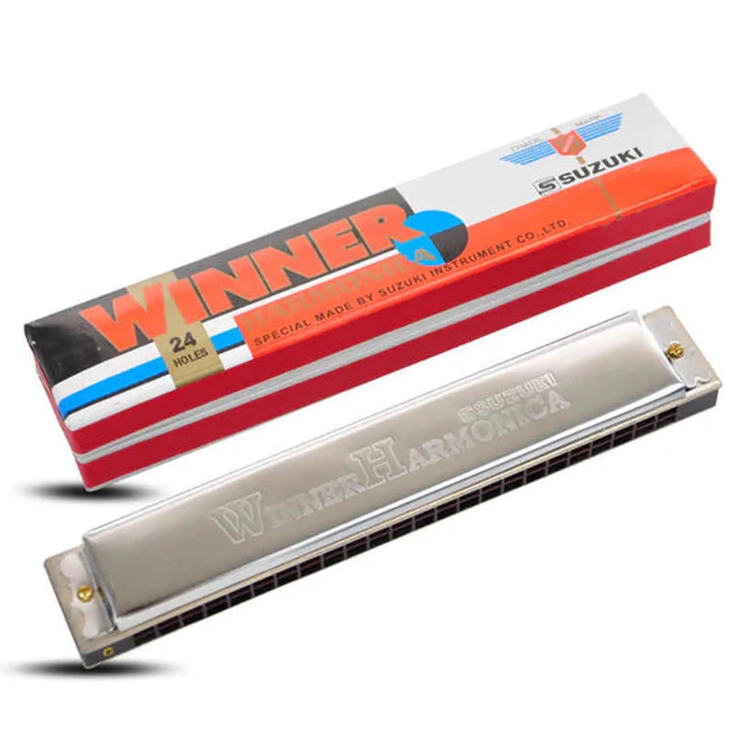 Suzuki Winner Tremolo Harmonica - 24 Hole