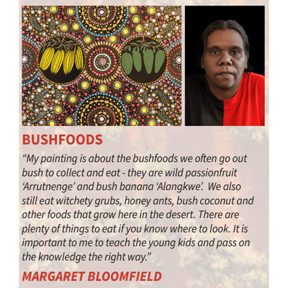 Kala Desert Storylines Soprano Ukulele - Art by Margaret Bloomfield