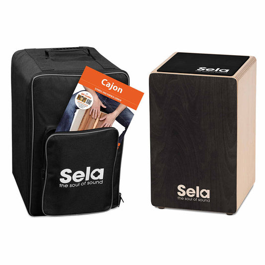 Sela Primera Cajon Bundle - Black
