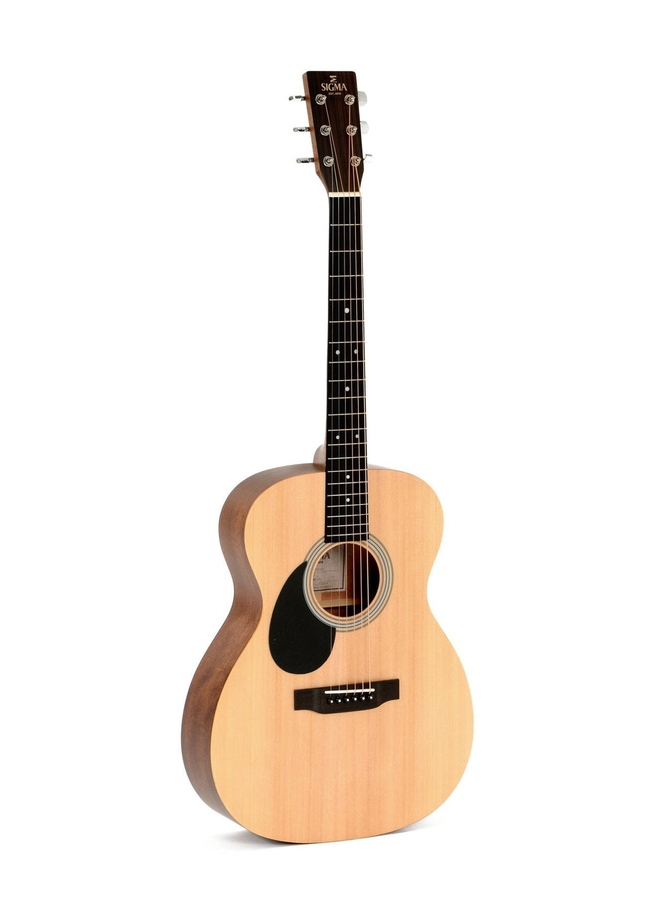 Sigma OMM-STL OM Left Handed Acoustic Guitar - Natural from Joondalup Music Centre