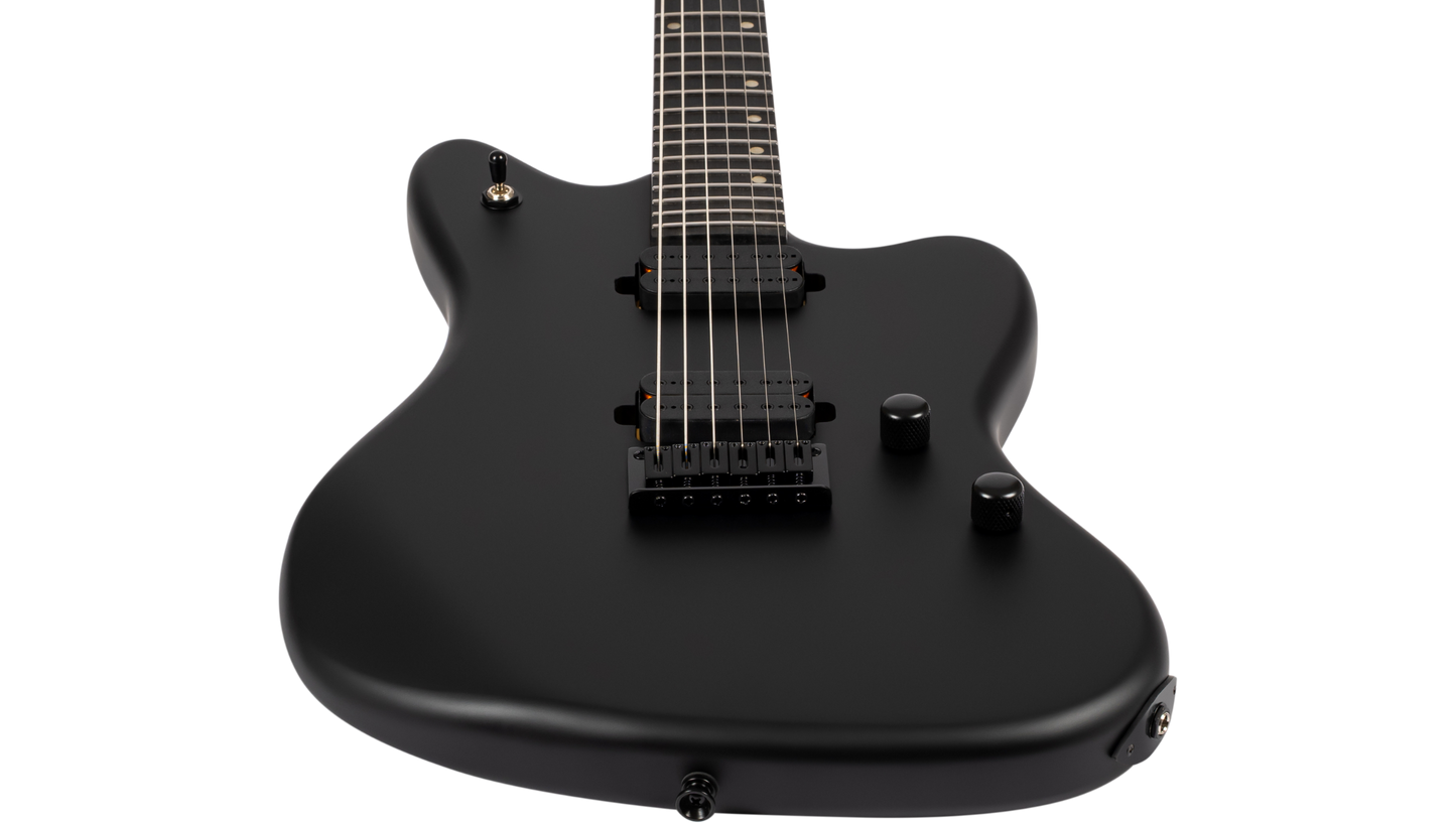 Spira J-400-MBK Electric Guitar - Satin Black