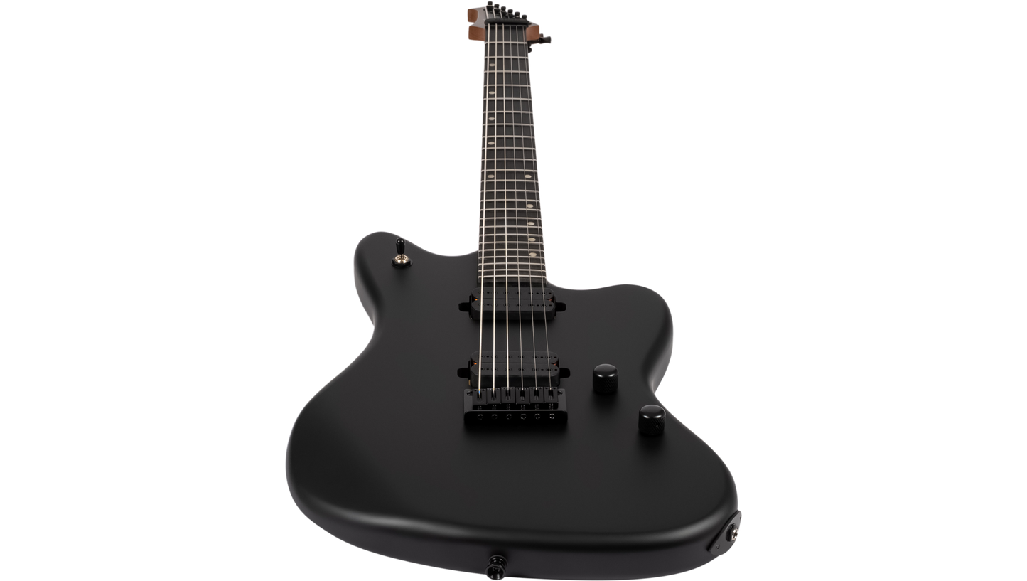 Spira J-400-MBK Electric Guitar - Satin Black