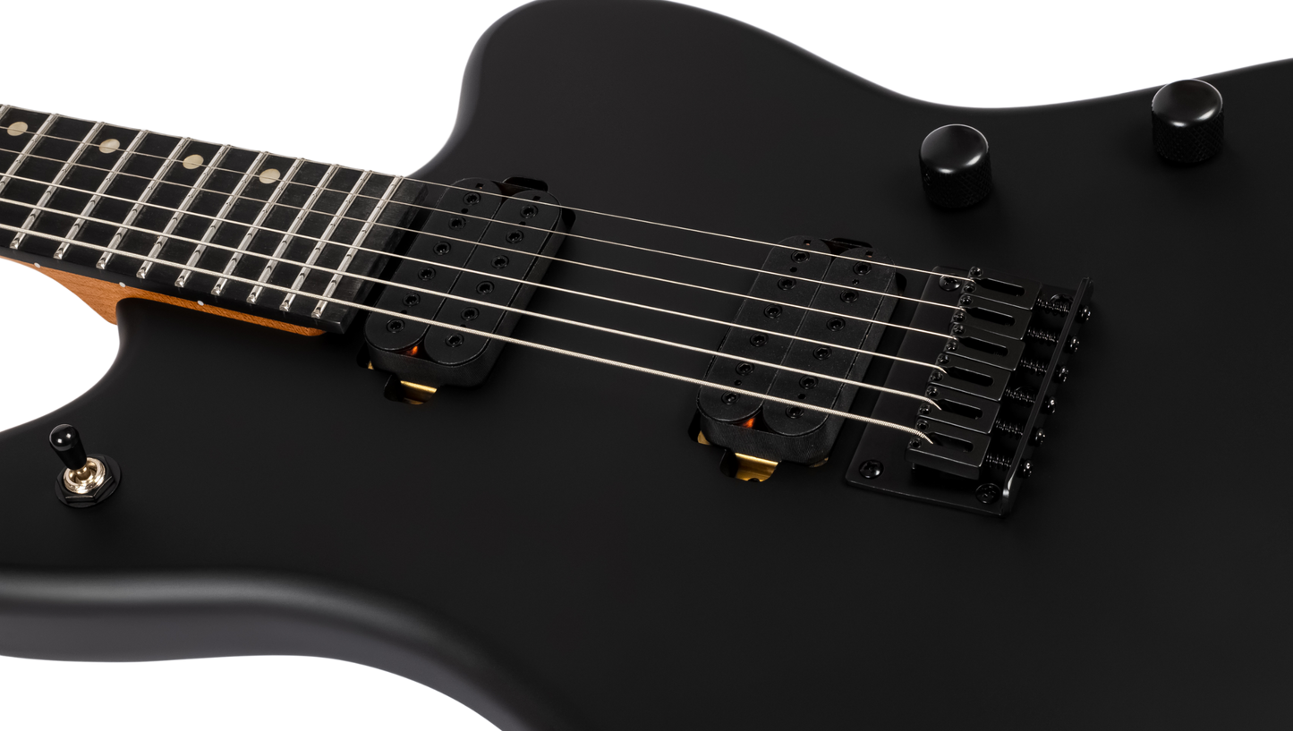 Spira J-400-MBK Electric Guitar - Satin Black