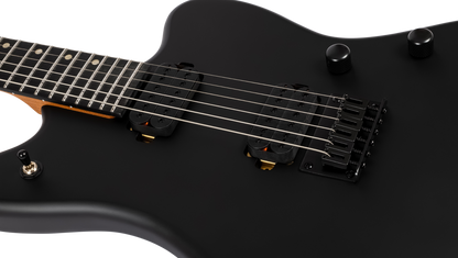 Spira J-400-MBK Electric Guitar - Satin Black