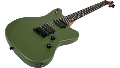 Spira J-400-MGR Electric Guitar - Satin Green