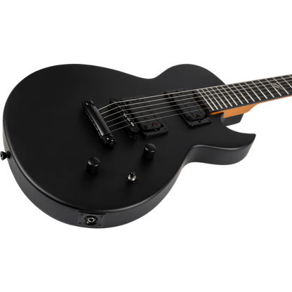 Spira L-400 MBK Electric Guitar - Satin Black - ELECTRIC GUITAR - [shop-name]