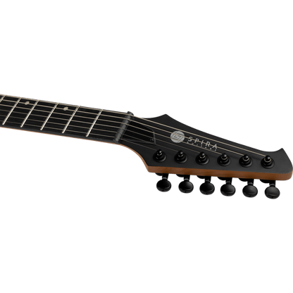 Spira T-400 MBK Electric Guitar - Satin Black - ELECTRIC GUITAR - [shop-name]