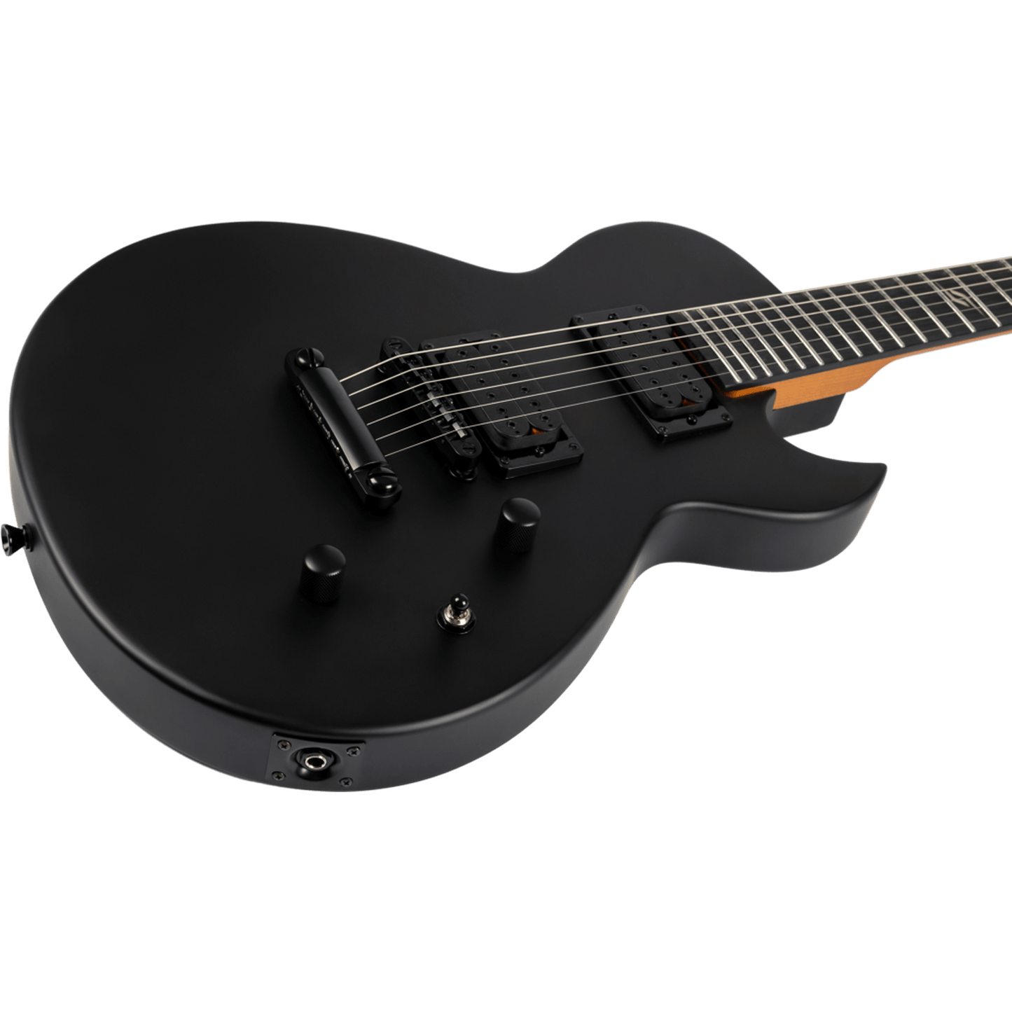Spira L-400 MBK Electric Guitar - Satin Black from Joondalup Music Centre 4