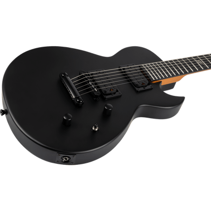 Spira L-400 MBK Electric Guitar - Satin Black from Joondalup Music Centre 4