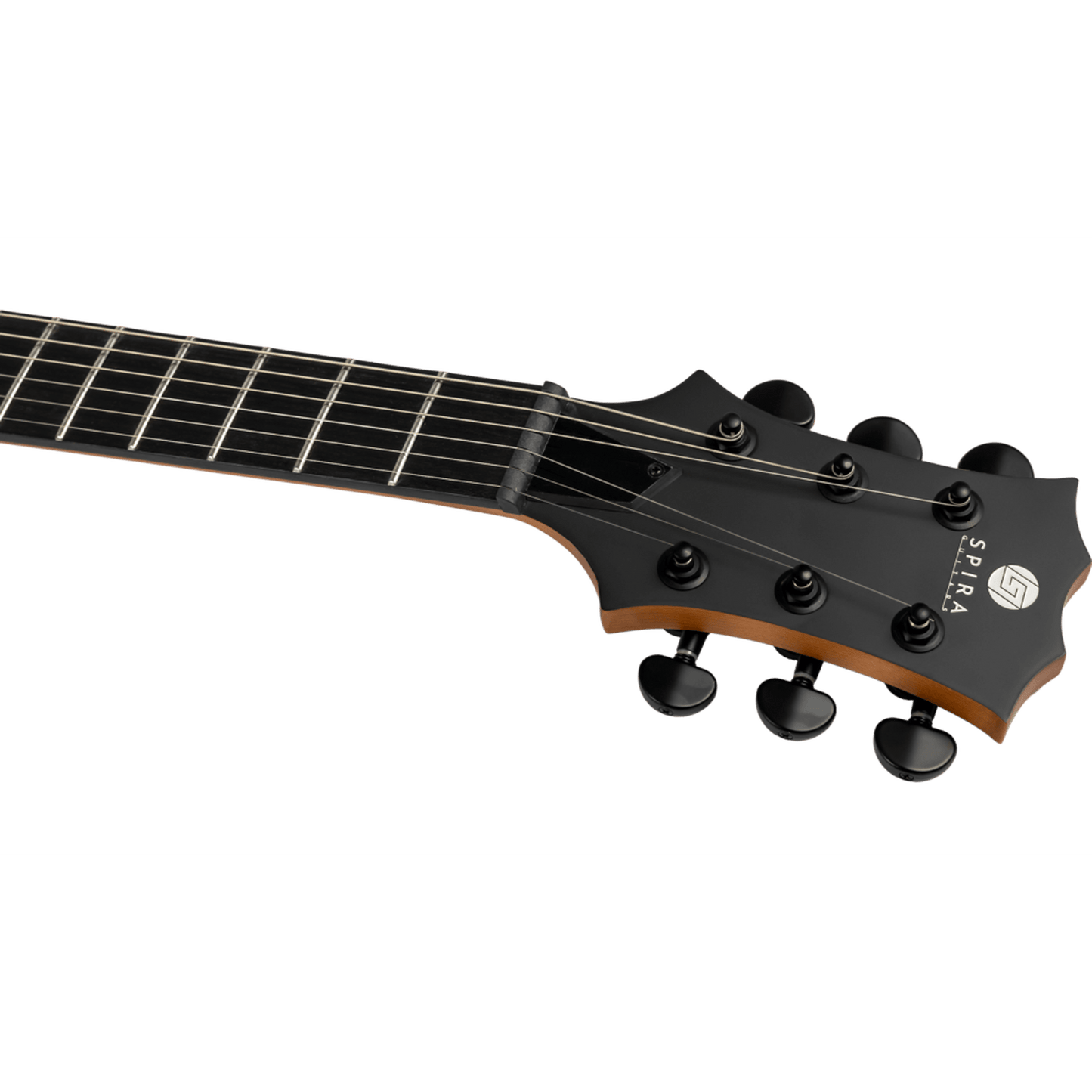 Spira L-400 MBK Electric Guitar - Satin Black from Joondalup Music Centre 5