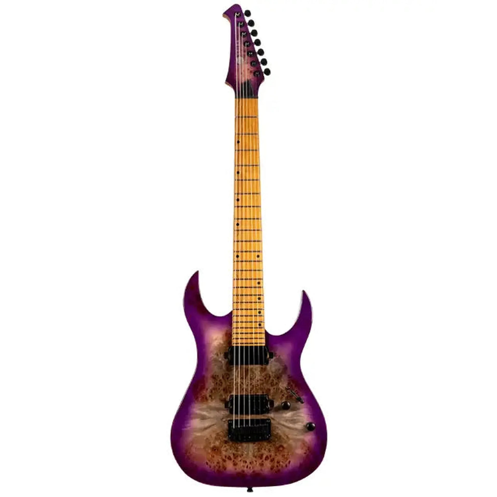 Spira S-457 TPP 7 String Electric Guitar - Transparent Purple from Joondalup Music Centre