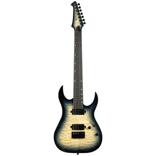 Spira_S-507_QGY_E_7-String_Electric_Guitar_-_Trans_Grey 1