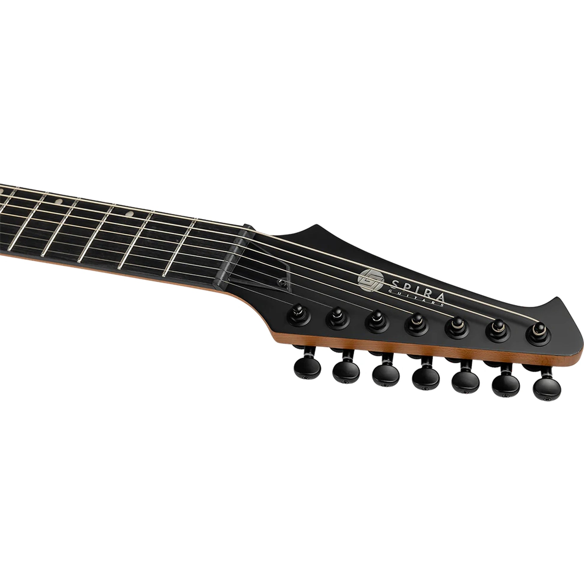 Spira S S-407 MWR 7 String Electric Guitar - Satin Wine Red 4