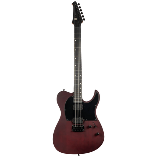 Spira T-400 MWR Electric Guitar - Satin Wine Red from Joondalup Music Centre