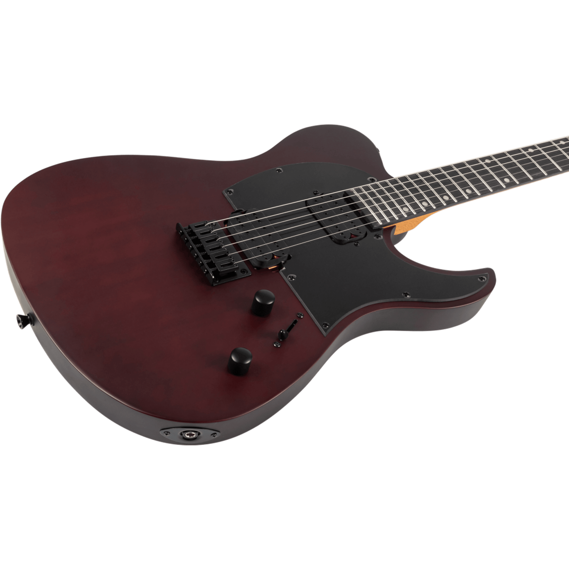 Spira T-400 MWR Electric Guitar - Satin Wine Red from Joondalup Music Centre 4