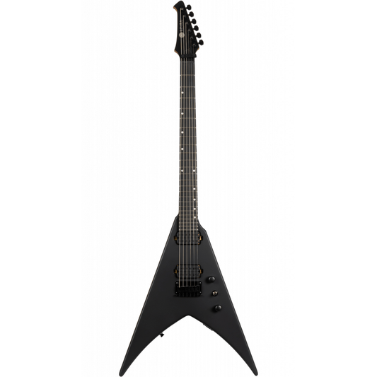 Spira V-400-MBK Electric Guitar - Satin Black from Joondalup Music Centre