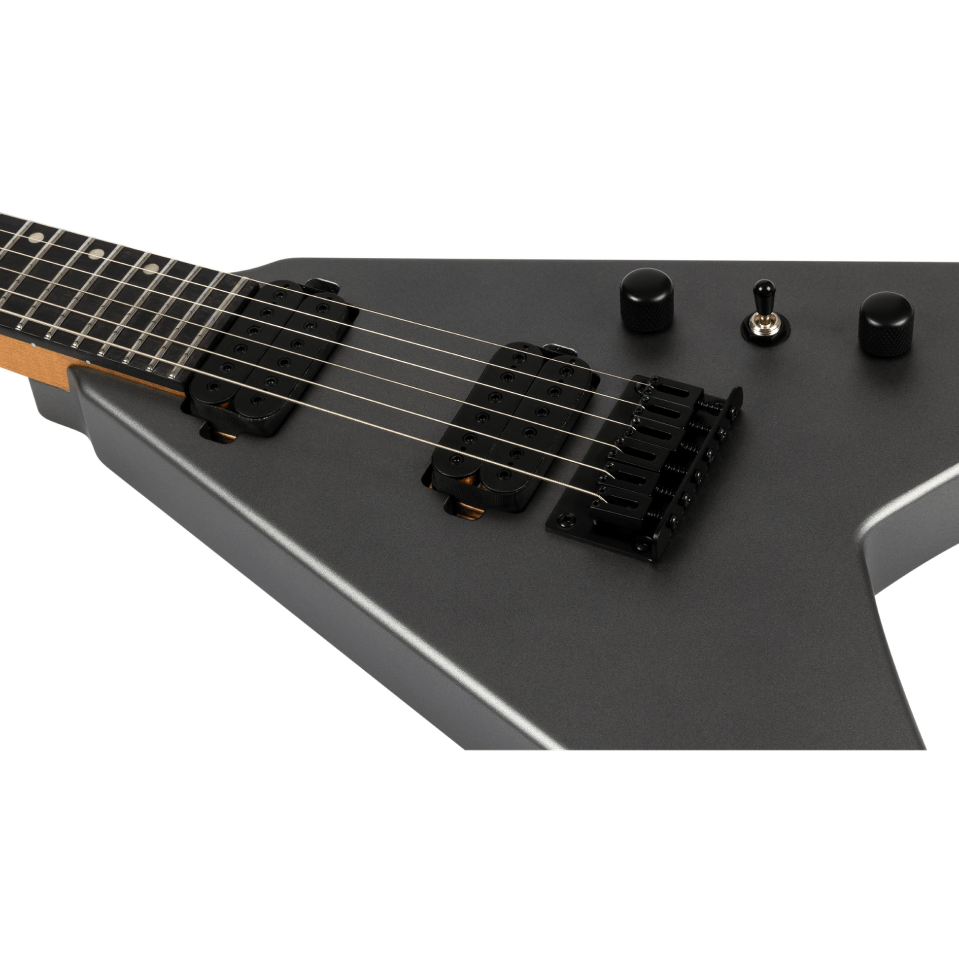 Spira V-400-MSL Electric Guitar - Satin Silver from Joondalup Music Centre 3
