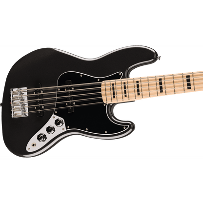 Squier Affinity Series Active Jazz 5 String Bass V - Black Metallic from Joondalup Music Centre 4