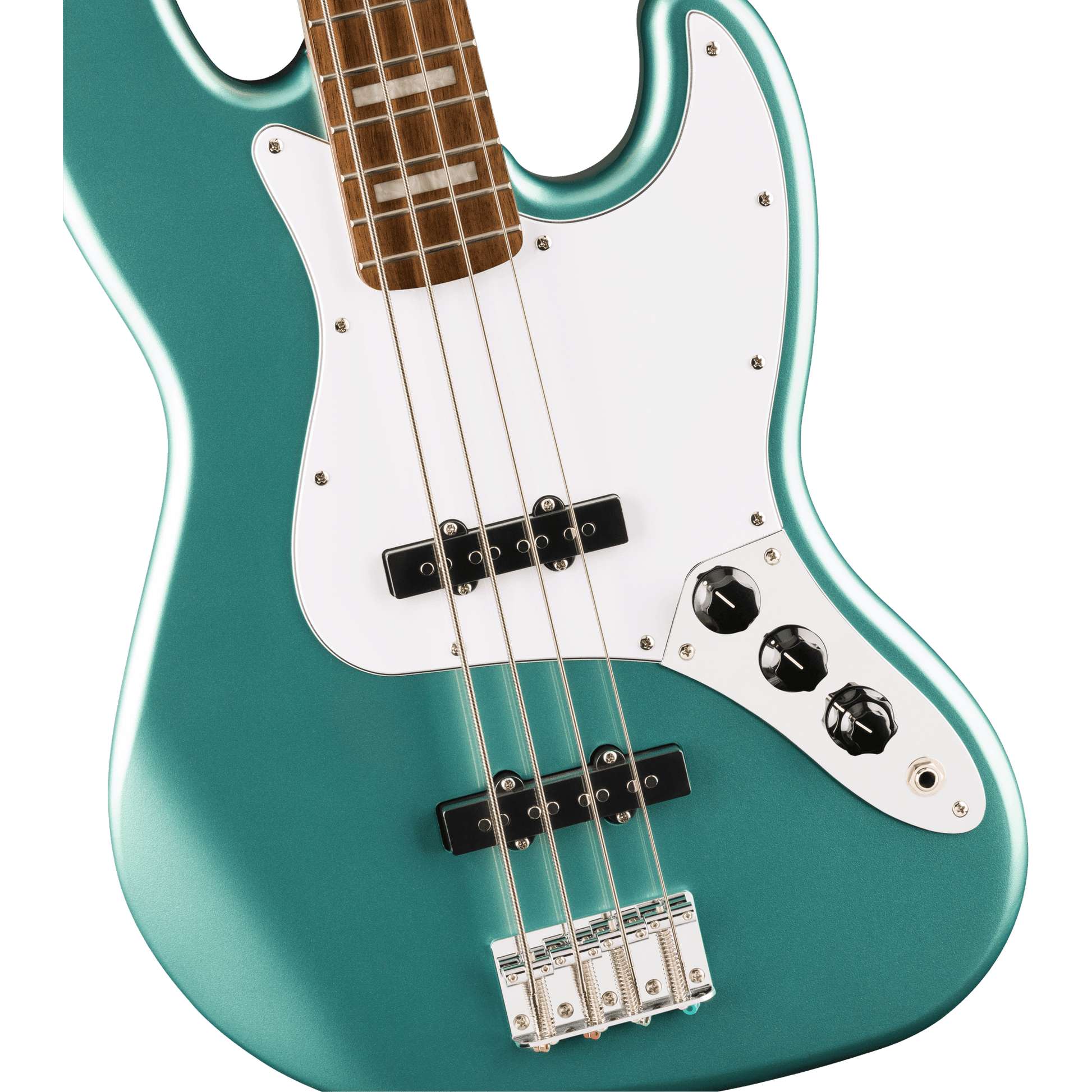 Squier Affinity Series Active Jazz Bass - Mystic Sea Foam Green from Joondalup Music Centre 3