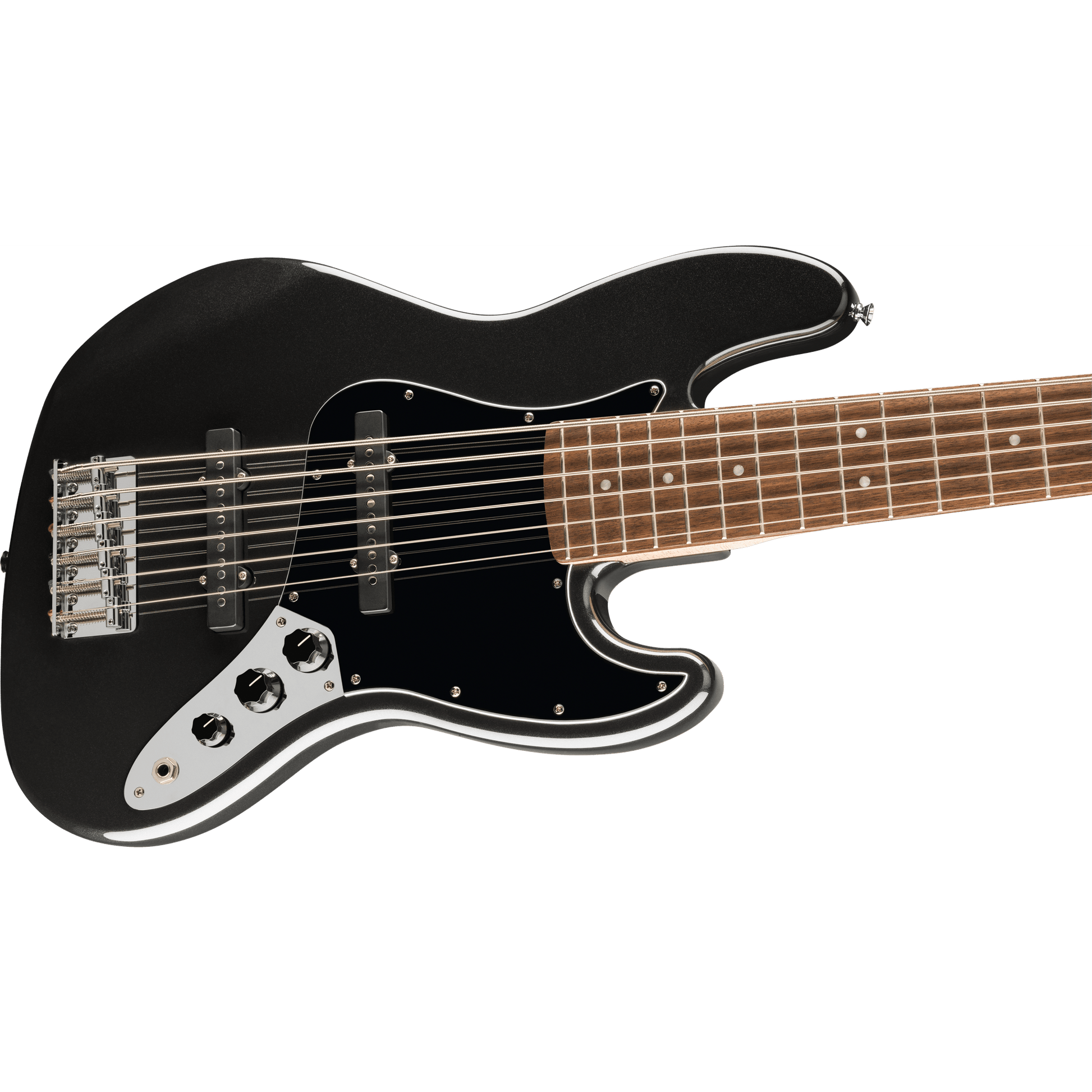 Squier Affinity Series Jazz 6 String Bass VI - Black Metallic from Joondalup Music Centre 4