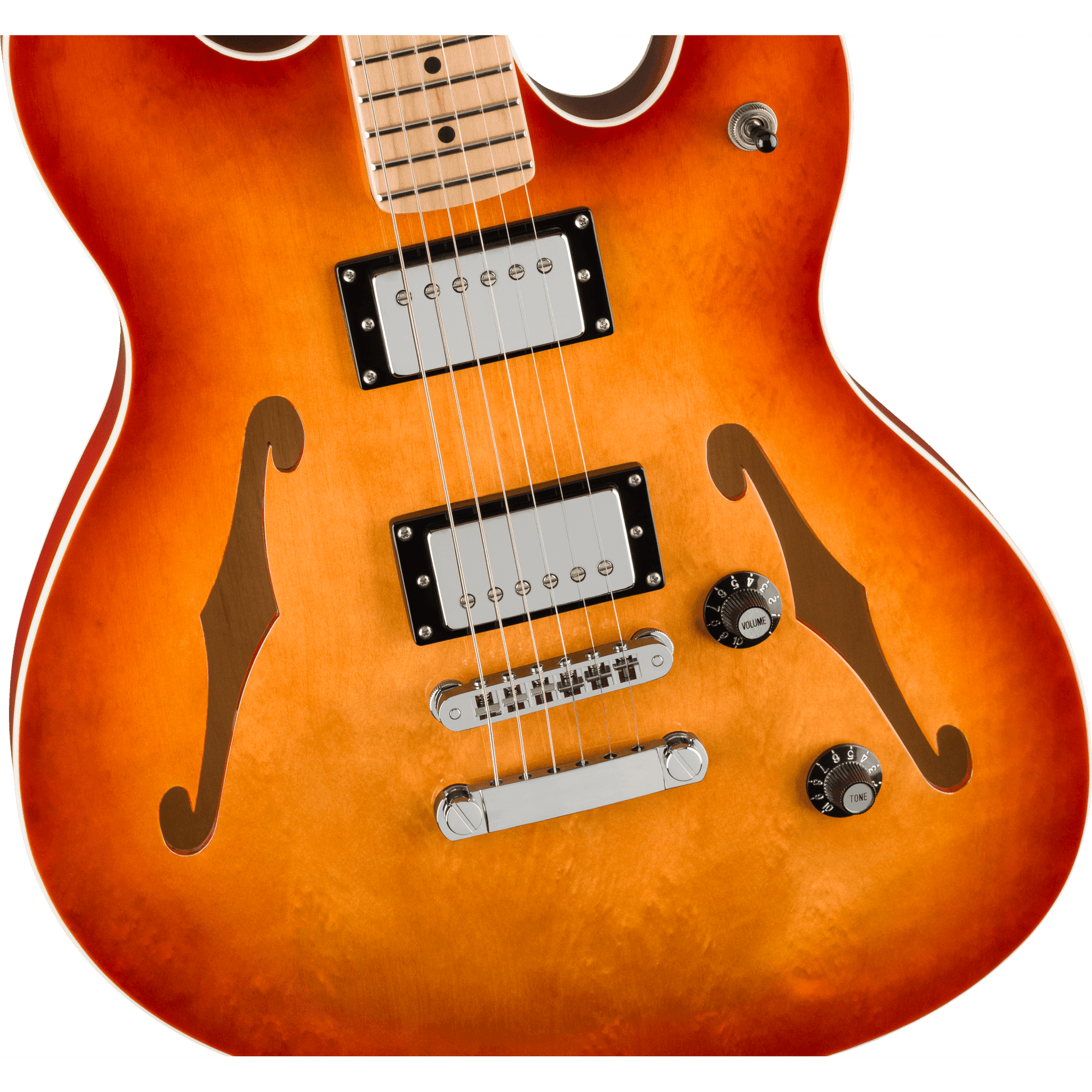 Squier Affinity Series Starcaster Deluxe - Sienna Sunburst from Joondalup Music Centre 3
