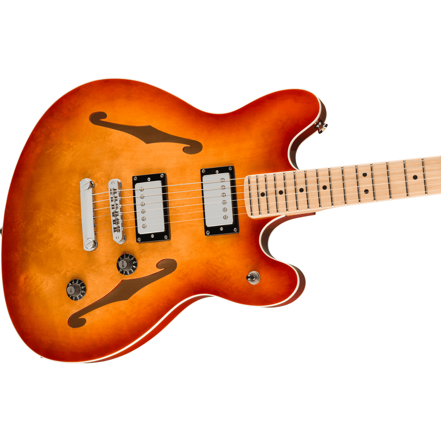 Squier Affinity Series Starcaster Deluxe - Sienna Sunburst from Joondalup Music Centre 4
