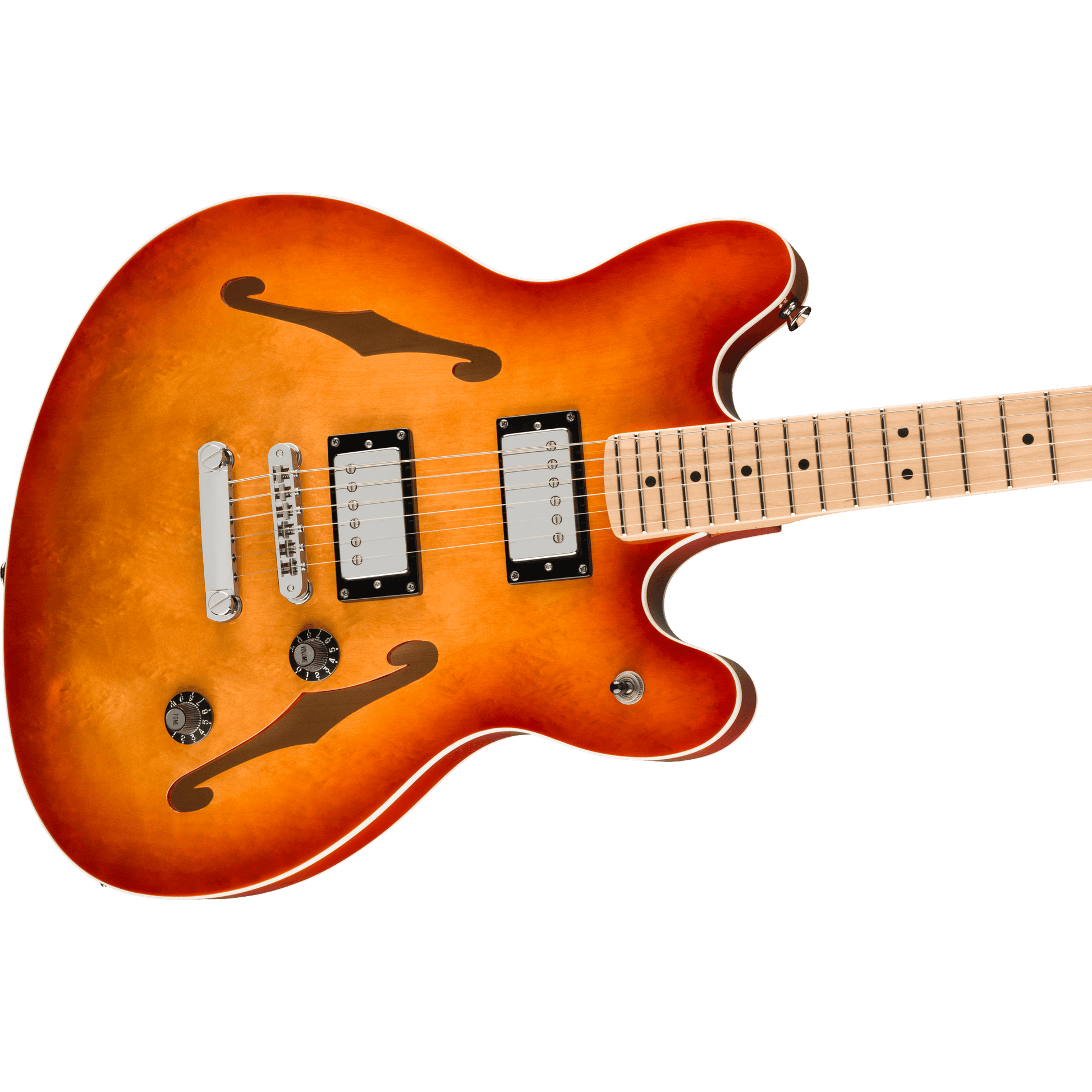 Squier Affinity Series Starcaster Deluxe - Sienna Sunburst from Joondalup Music Centre 4