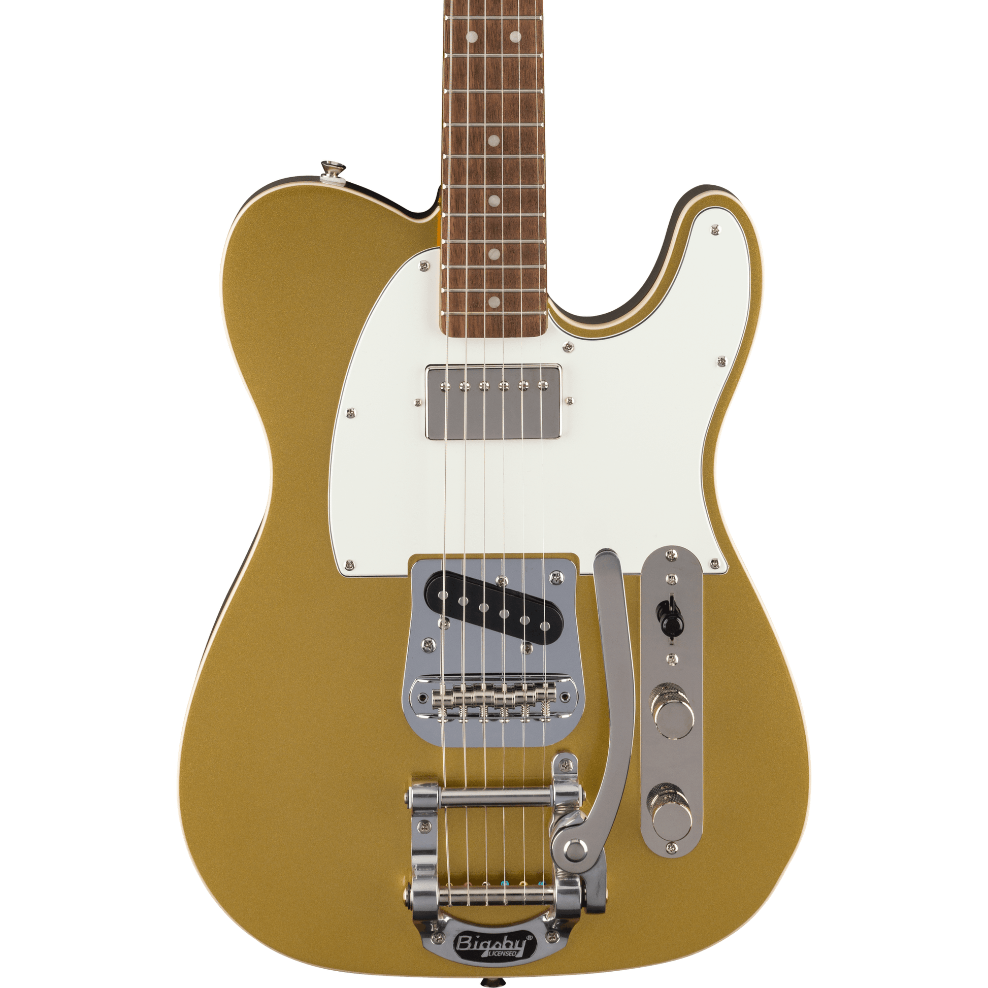 Squier Classic Vibe Custom Telecaster SH w/Bigsby - Aztec Gold 3