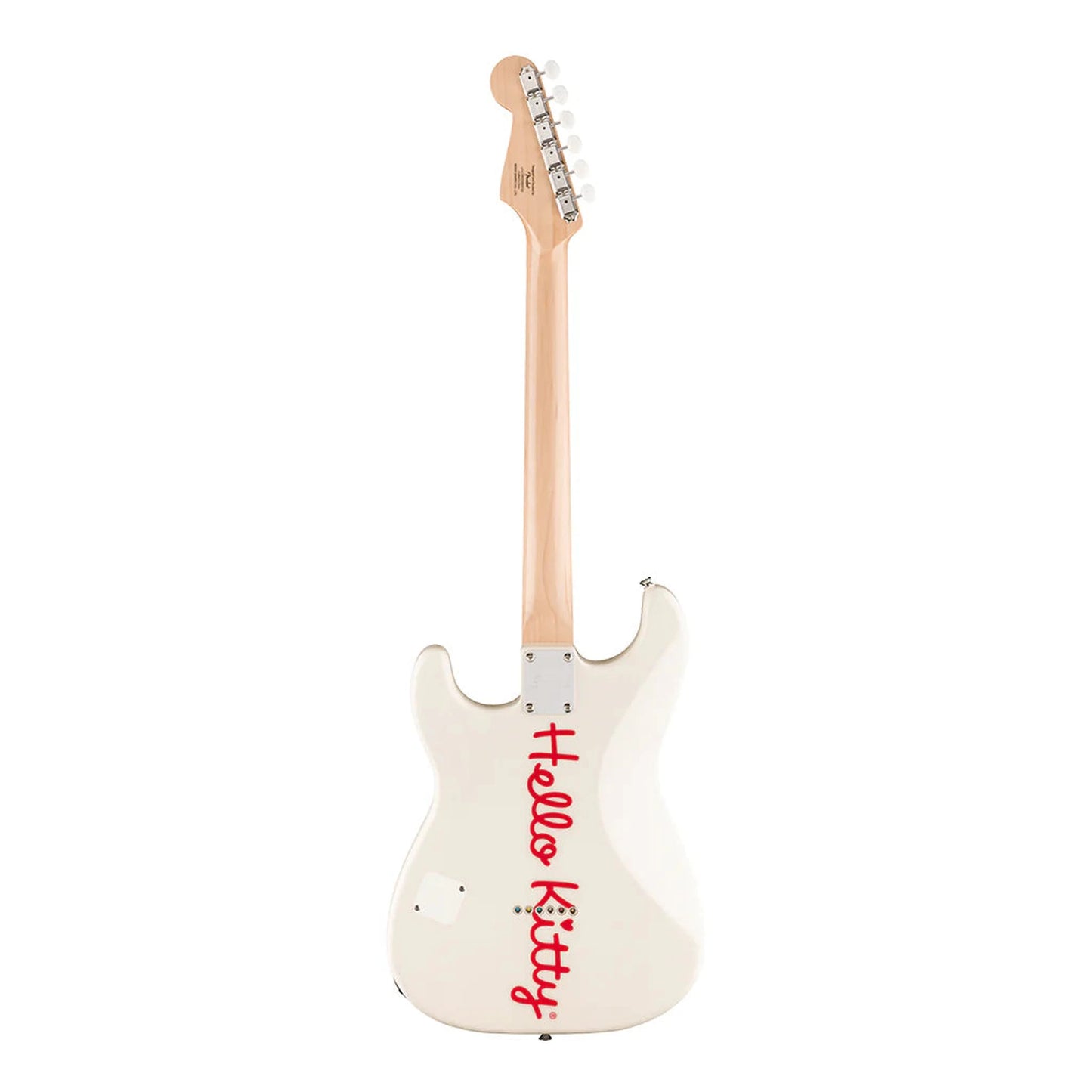 Squier Hello Kitty Stratocaster Electric Guitar - White from Joondalup Music Centre 2