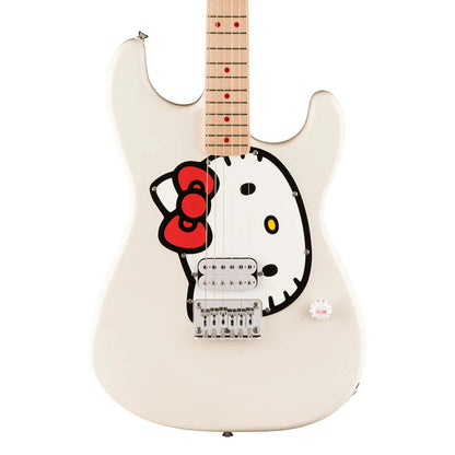 Squier Hello Kitty Stratocaster Electric Guitar - White from Joondalup Music Centre 3