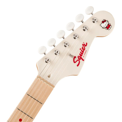 Squier Hello Kitty Stratocaster Electric Guitar - White from Joondalup Music Centre 4