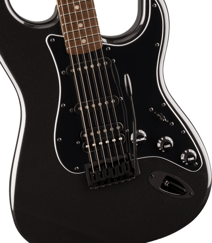 Squier Limited Edition Affinity Series Stratocaster HSS - Metallic Black from Joondalup Music Centre 3