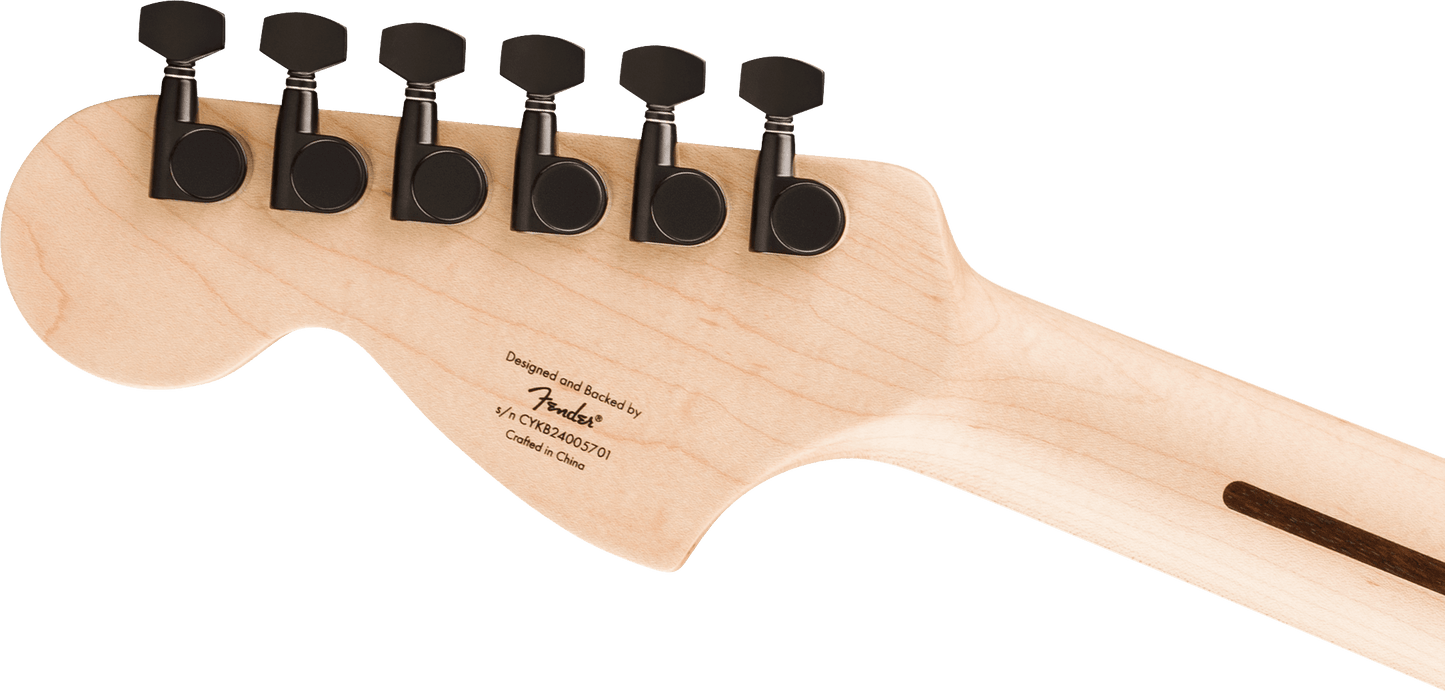 Squier Limited Edition Affinity Series Stratocaster HSS - Metallic Black from Joondalup Music Centre 5