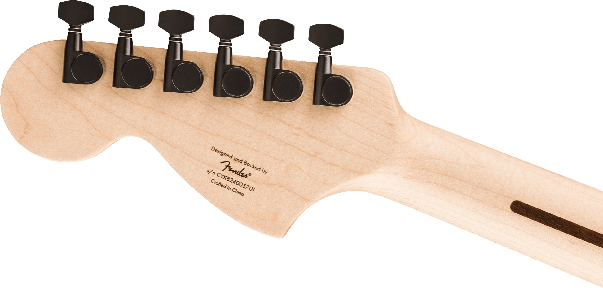 Squier Limited Edition Affinity Series Stratocaster HSS - Metallic Black from Joondalup Music Centre 5