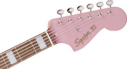 Squier Limited Edition Classic Vibe Bass VI - Burgundy Mist from Joondalup Music Centre 4