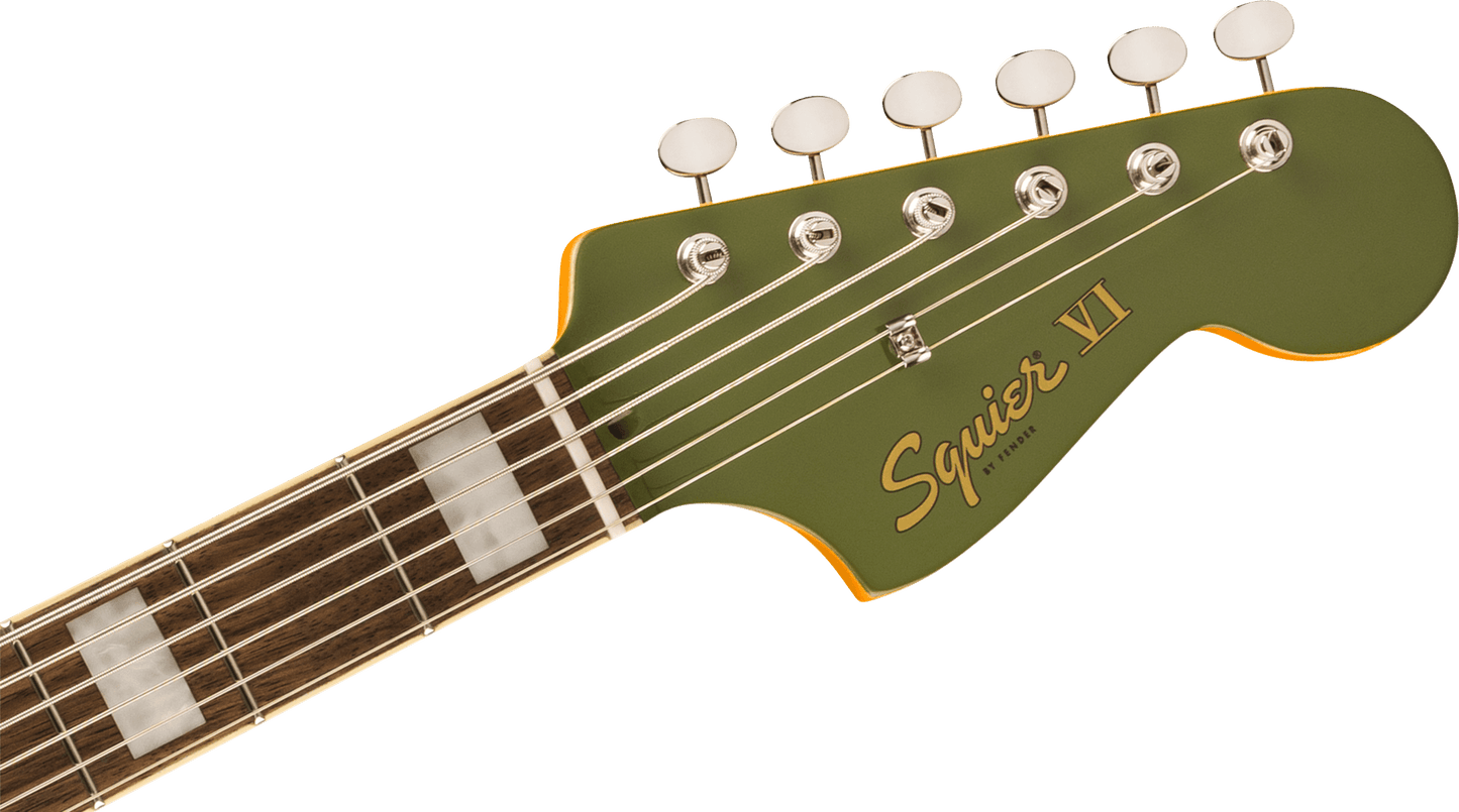 Squier Limited Edition Classic Vibe Bass VI - Olive from Joondalup Music Centre 5